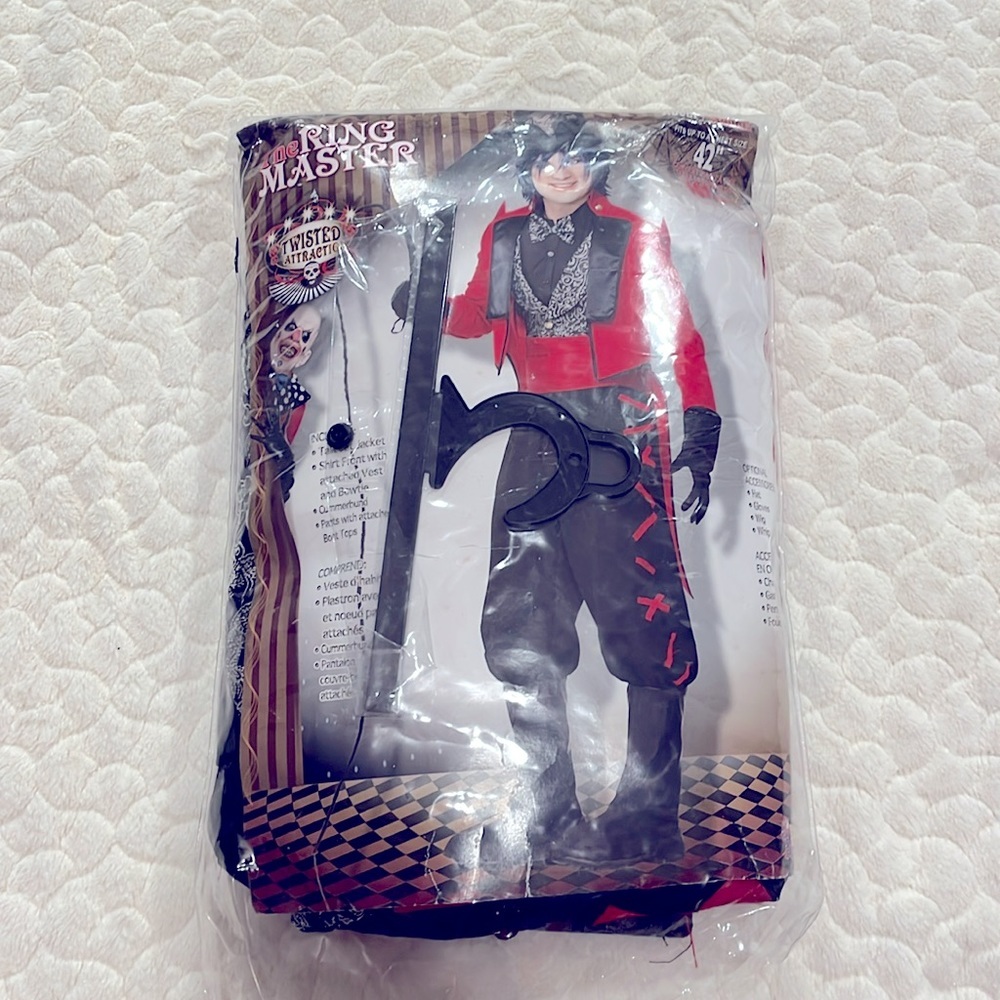 Forum Novelties Men's, Twisted Attraction Deluxe Costume Ring Master